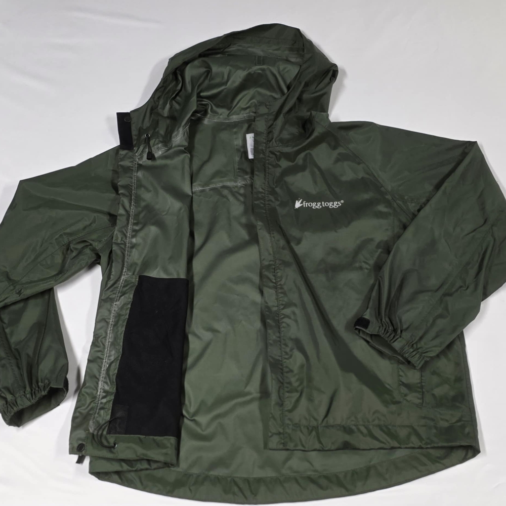 Frogg Toggs Men's Green Raincoat